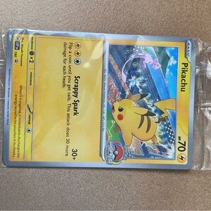2024 Pokemon Svp En-Sv Black Star Promo #190 Pikachu World Championships PSA 9